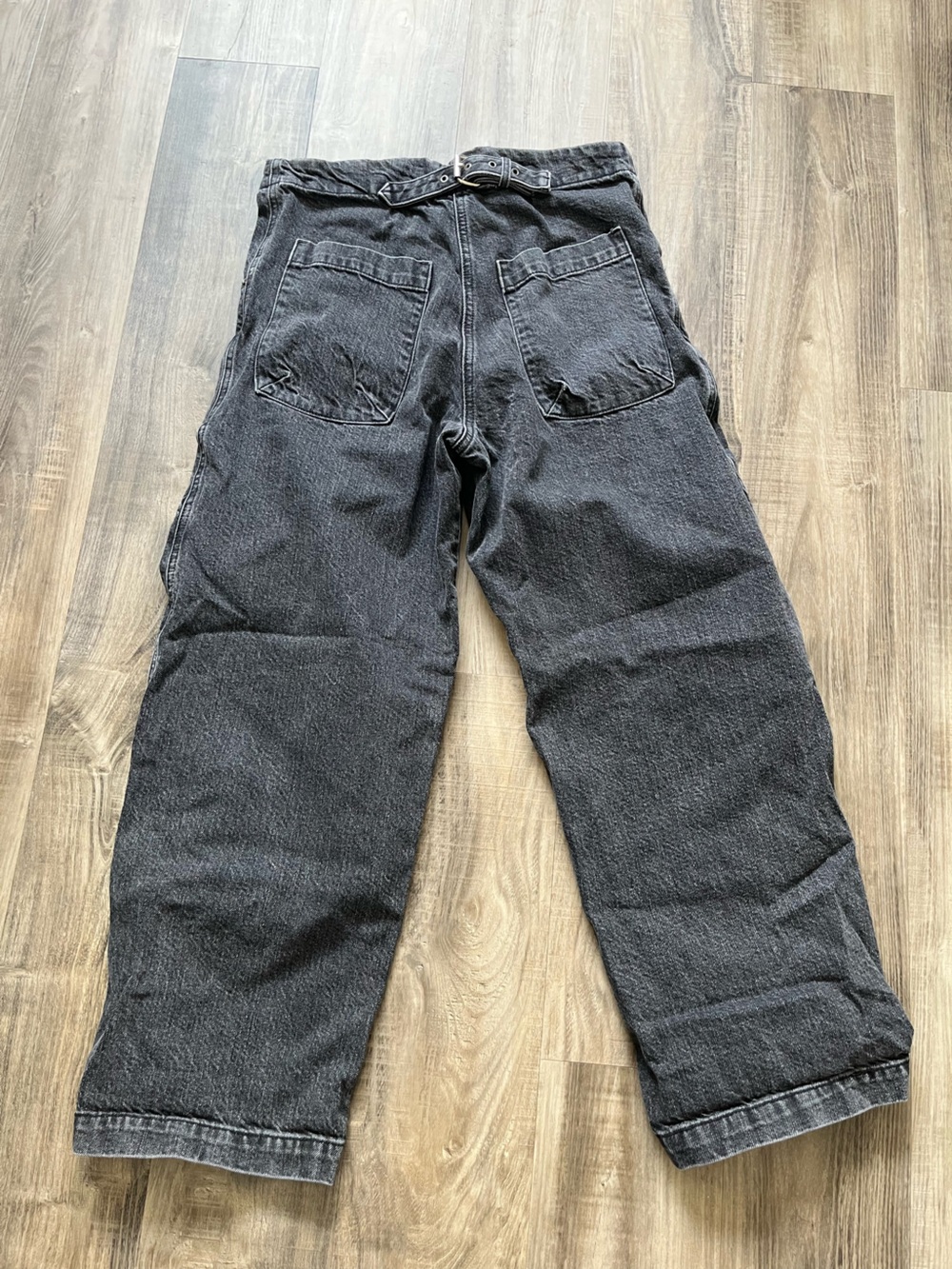 Rachel Comey Elkin pant Washed Black Boyfriend Jeans with Button Fly - Picture 4 of 4